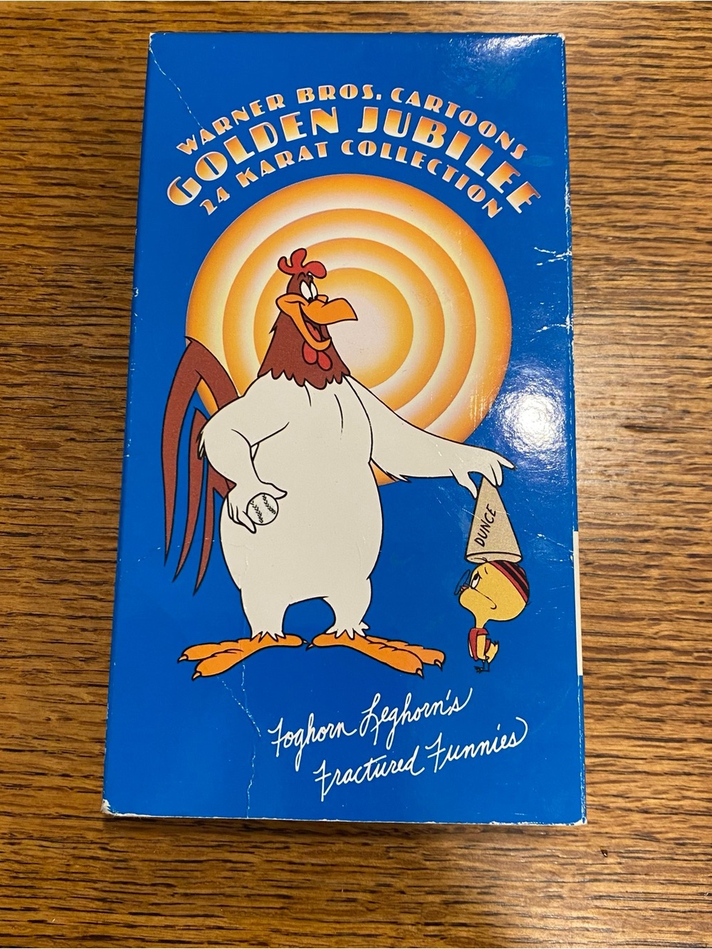 Vintage 1986 Foghorn Leghorn Fractured Funnies VHS Warner Bros Looney Tunes